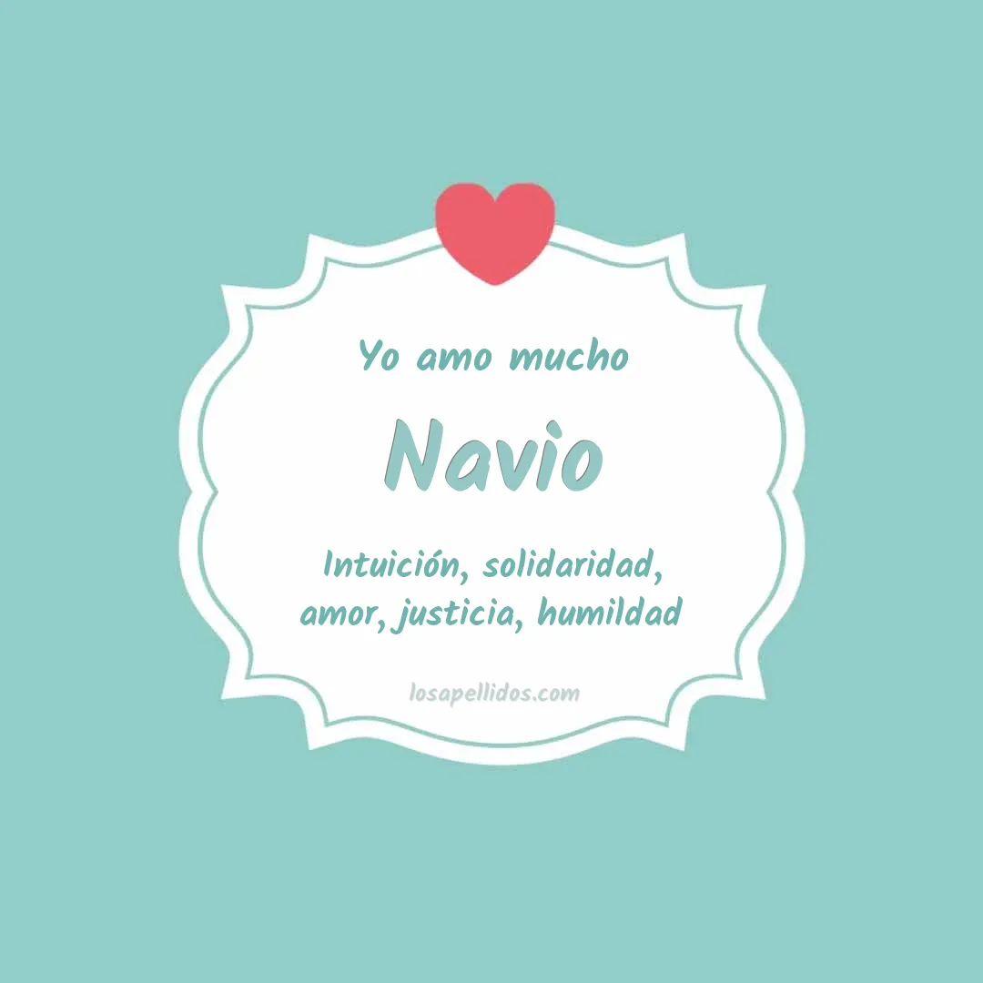 Yo amo mucho Navio