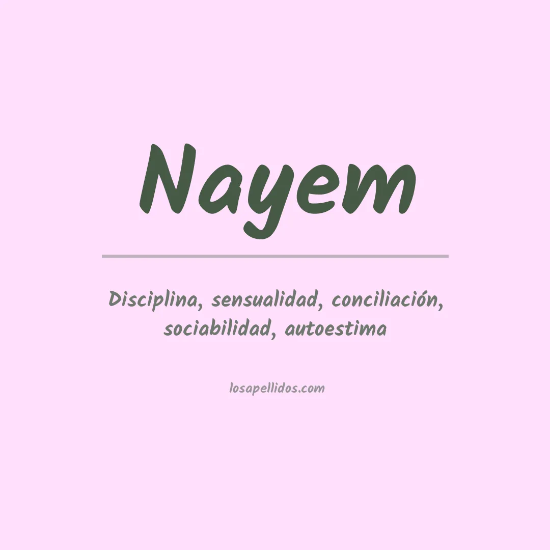 Apellido Nayem
