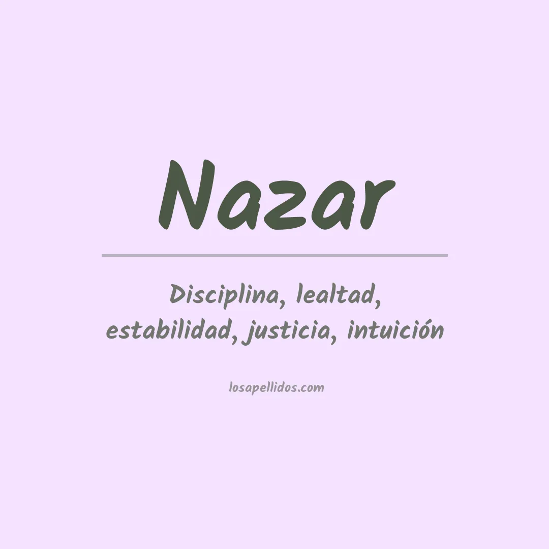 Apellido Nazar