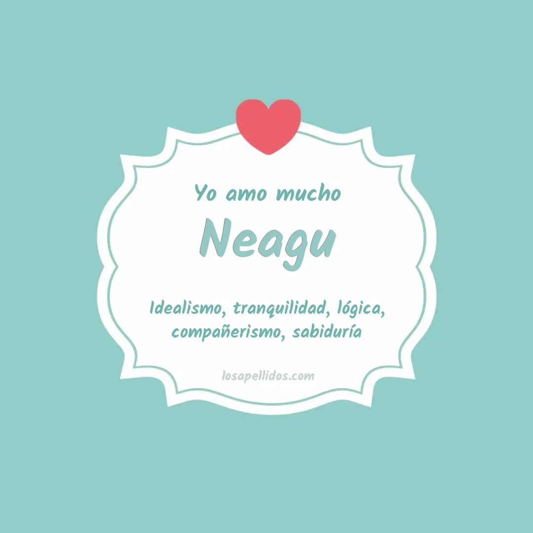 Yo amo mucho Neagu