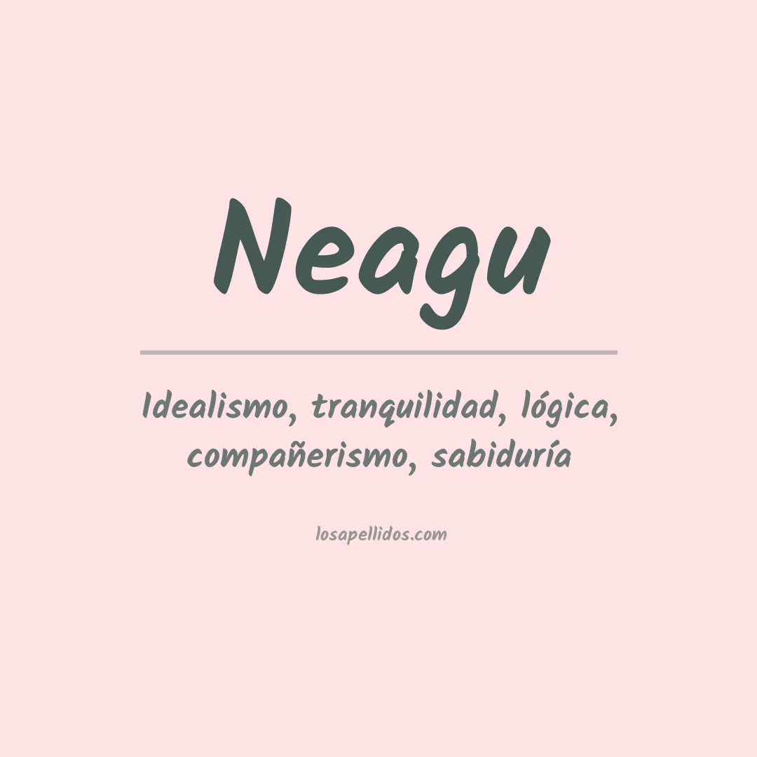 Apellido Neagu