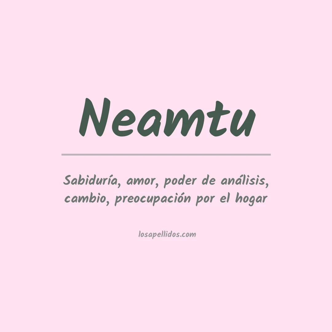 Apellido Neamtu