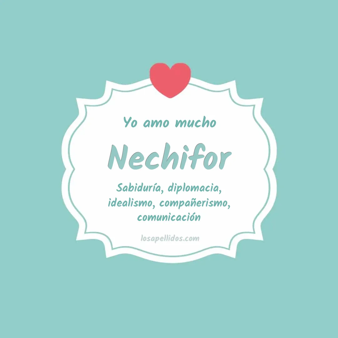 Yo amo mucho Nechifor