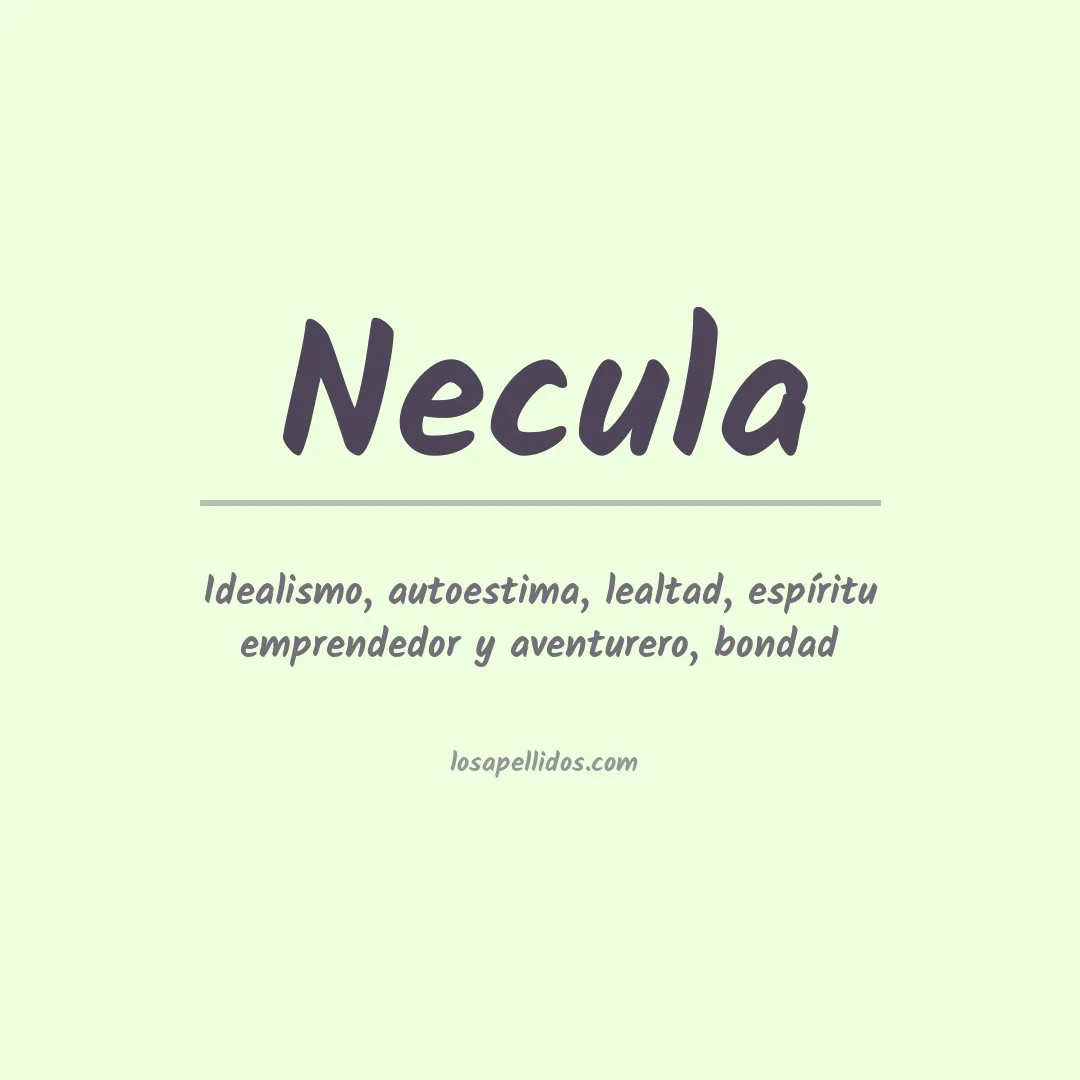 Apellido Necula