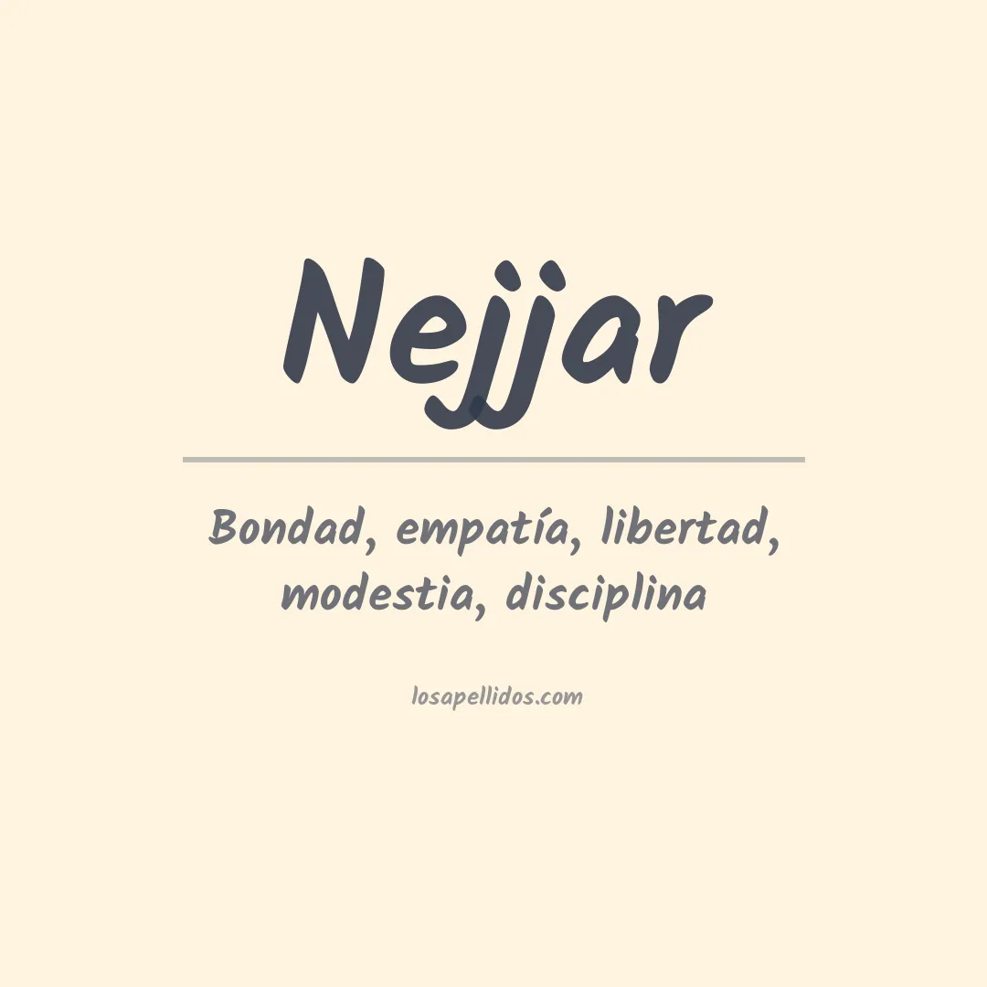 Apellido Nejjar