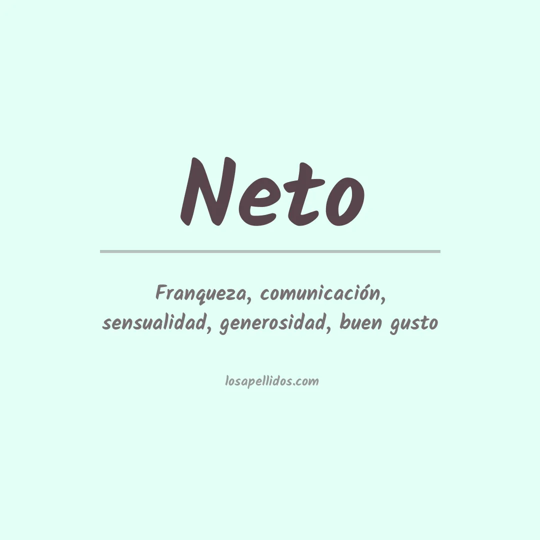 Apellido Neto
