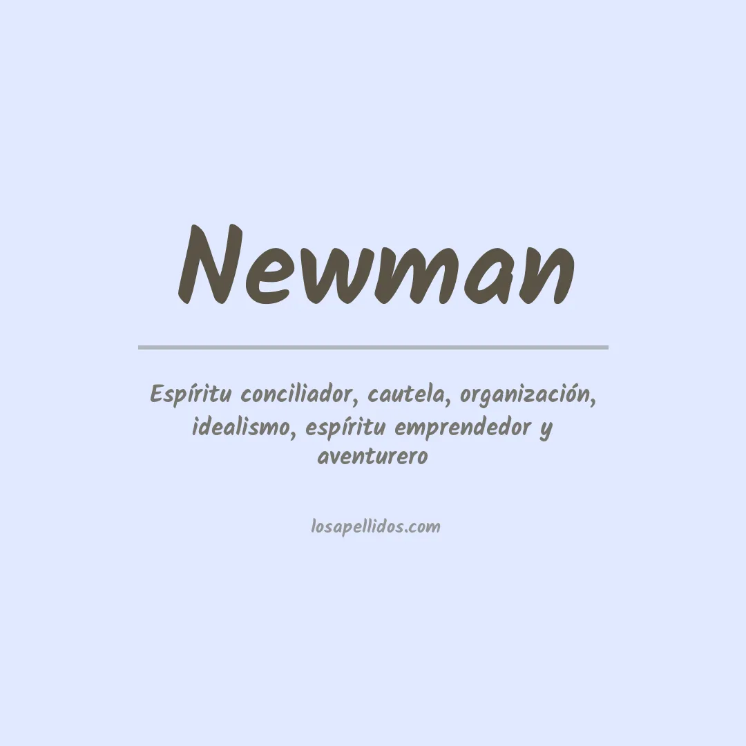 Apellido Newman