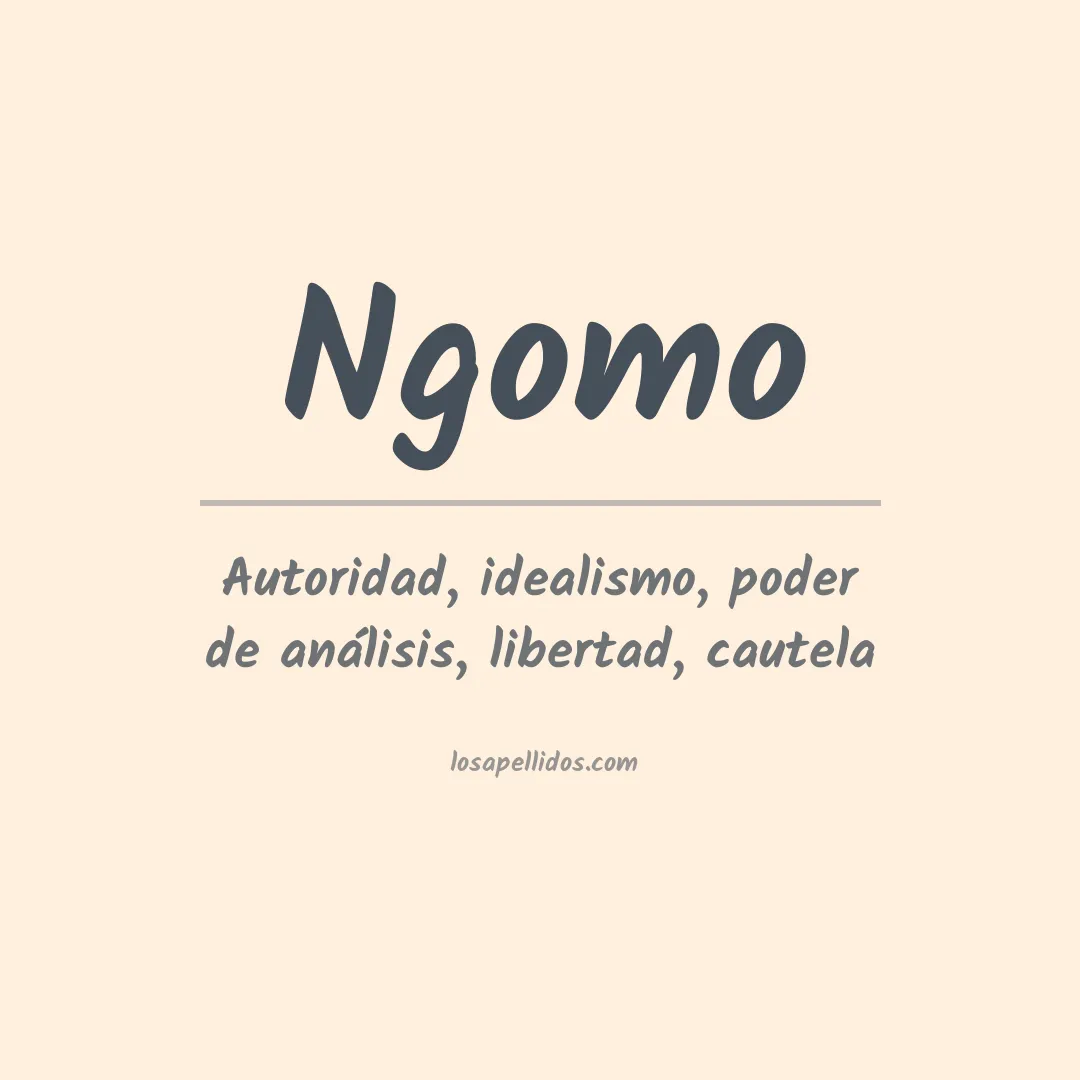 Apellido Ngomo