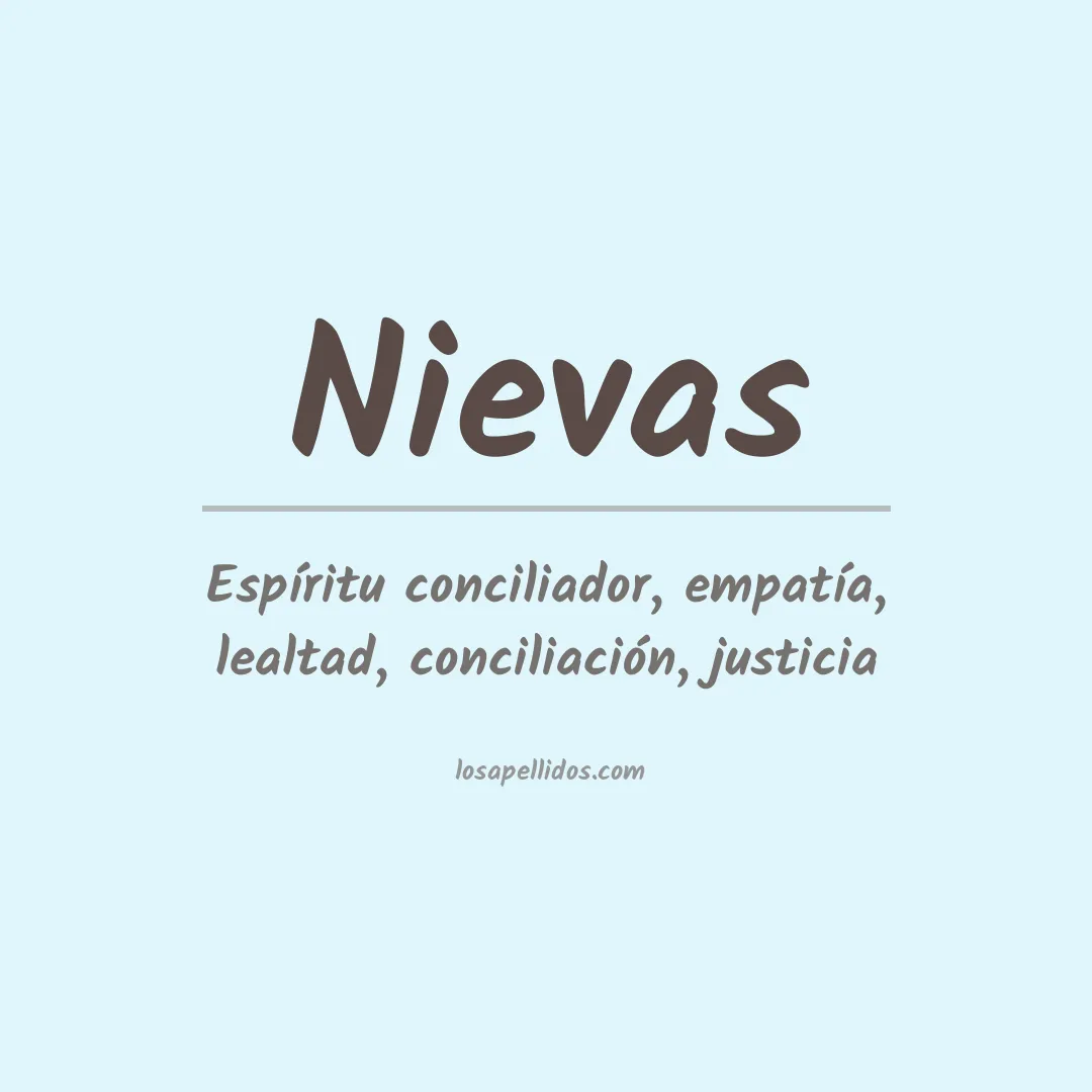 Apellido Nievas