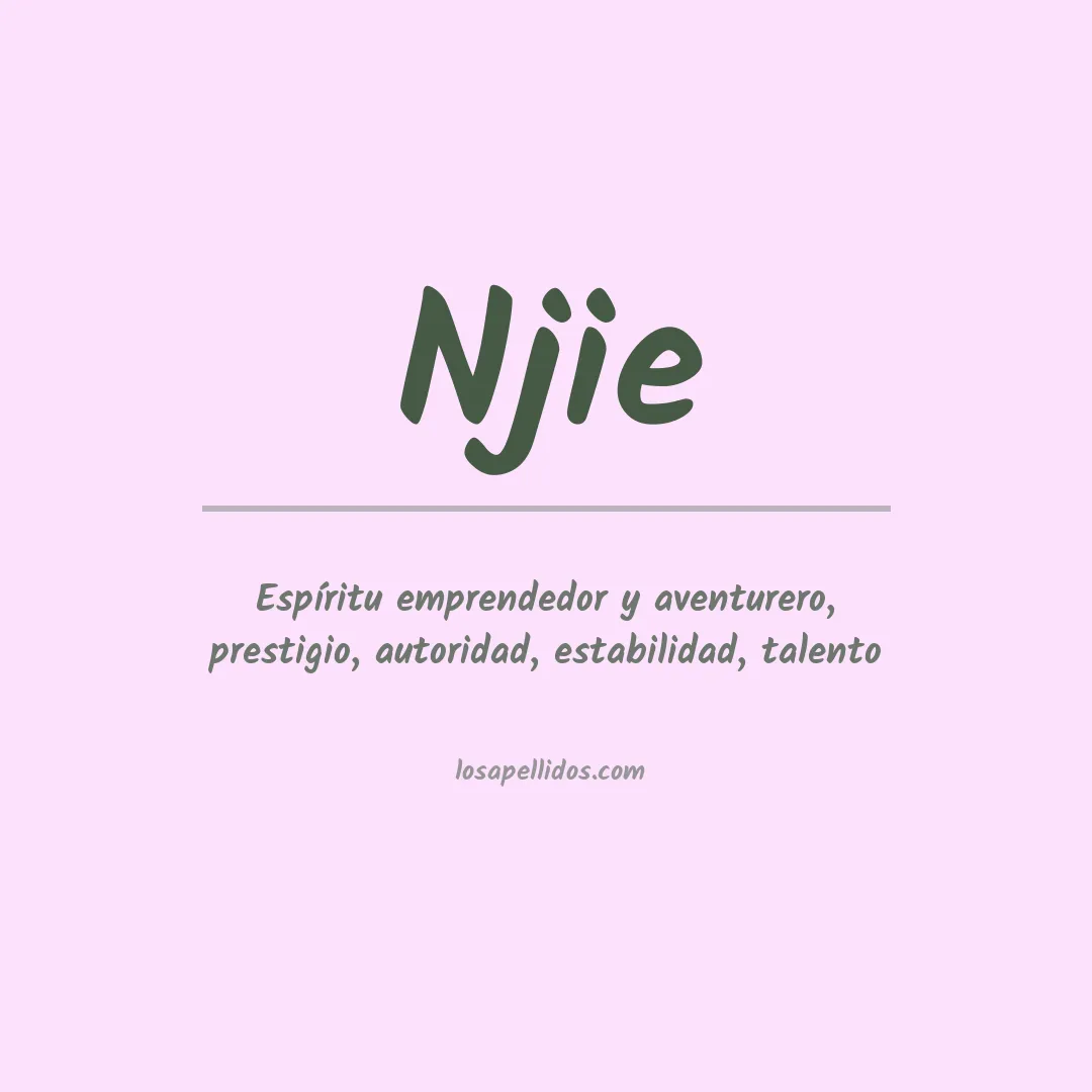 Apellido Njie