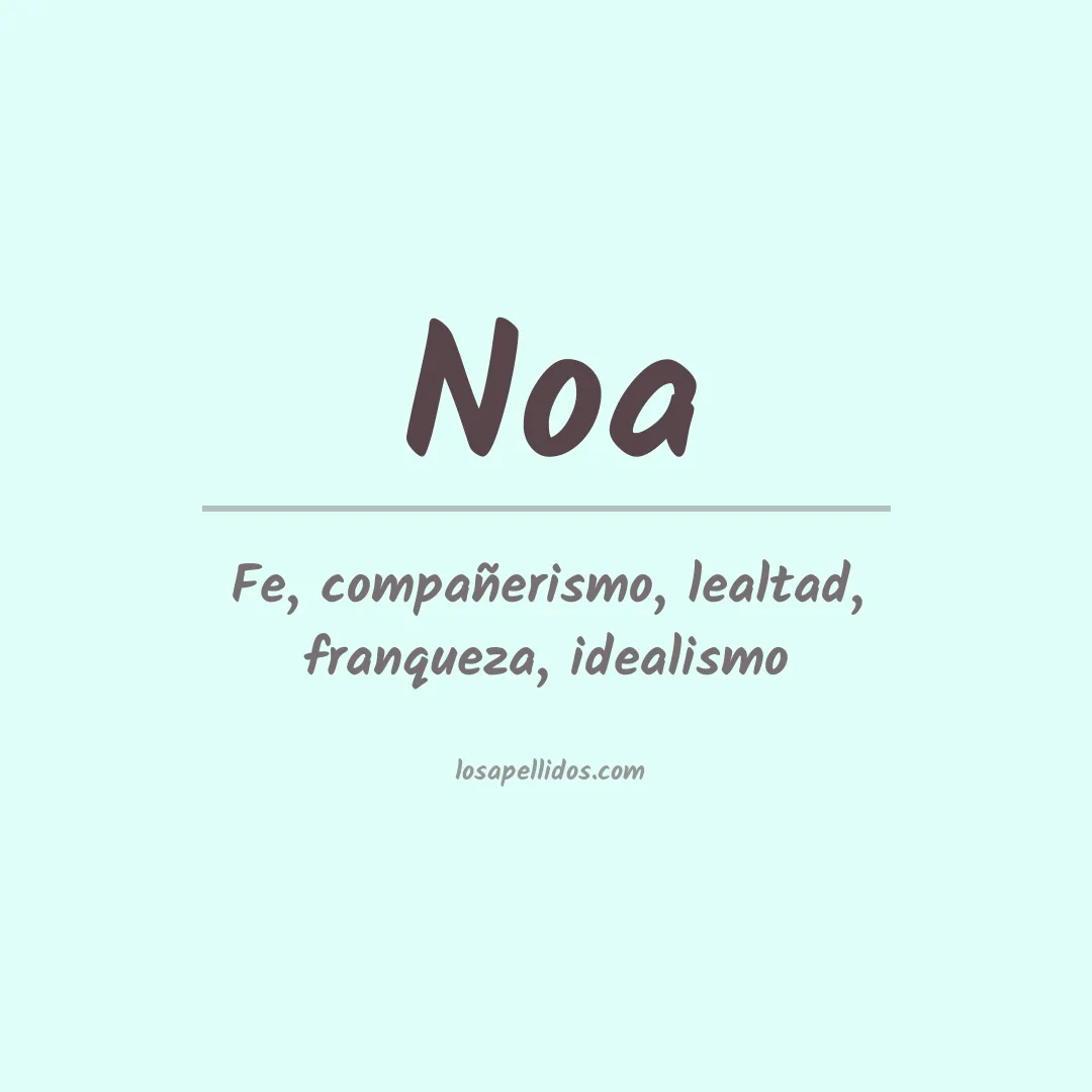 Apellido Noa