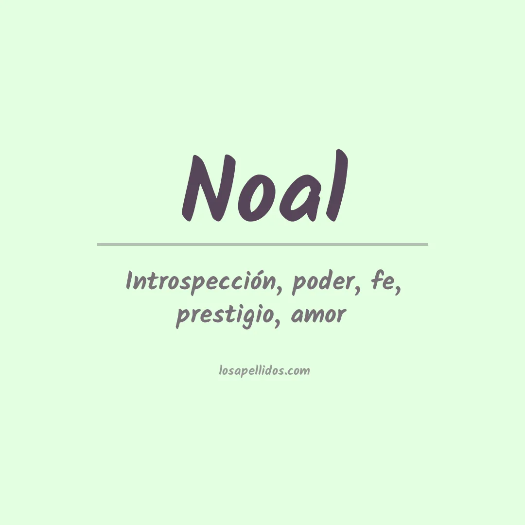 Apellido Noal