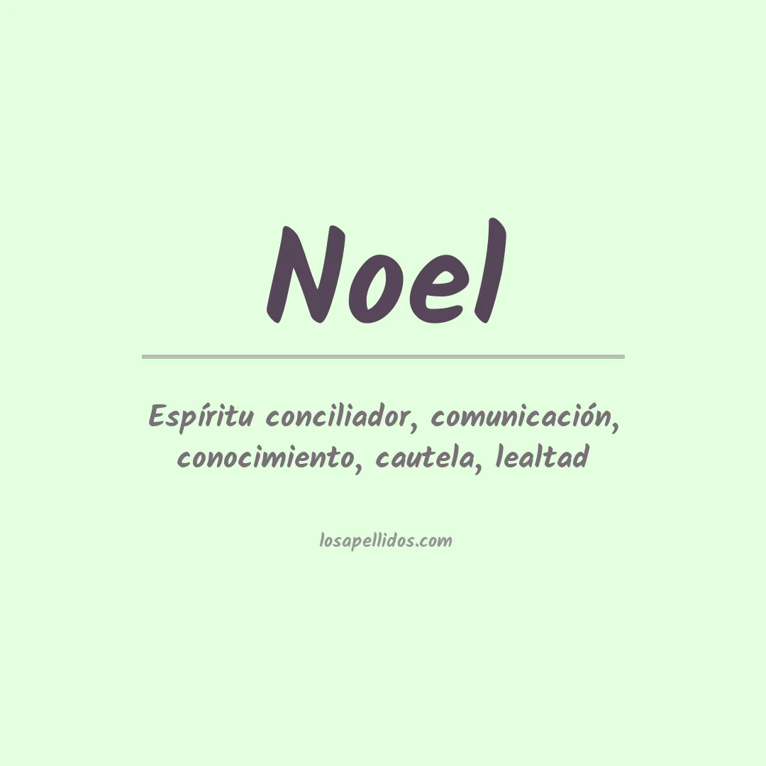 Apellido Noel
