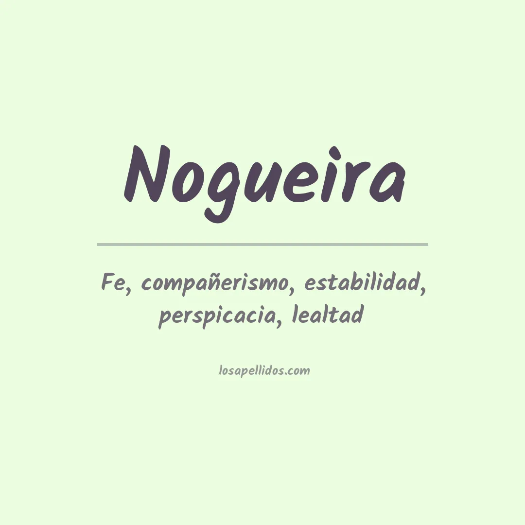 Apellido Nogueira