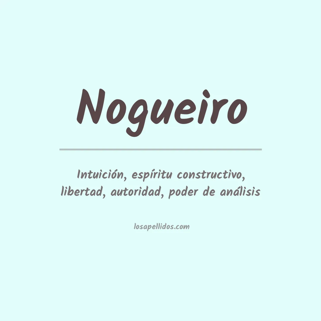 Apellido Nogueiro