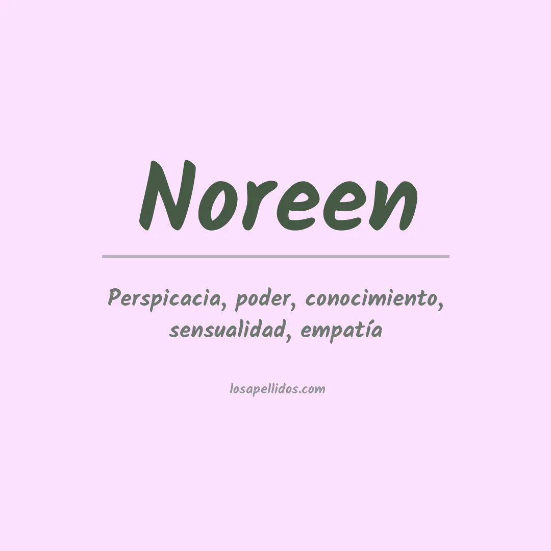 Apellido Noreen