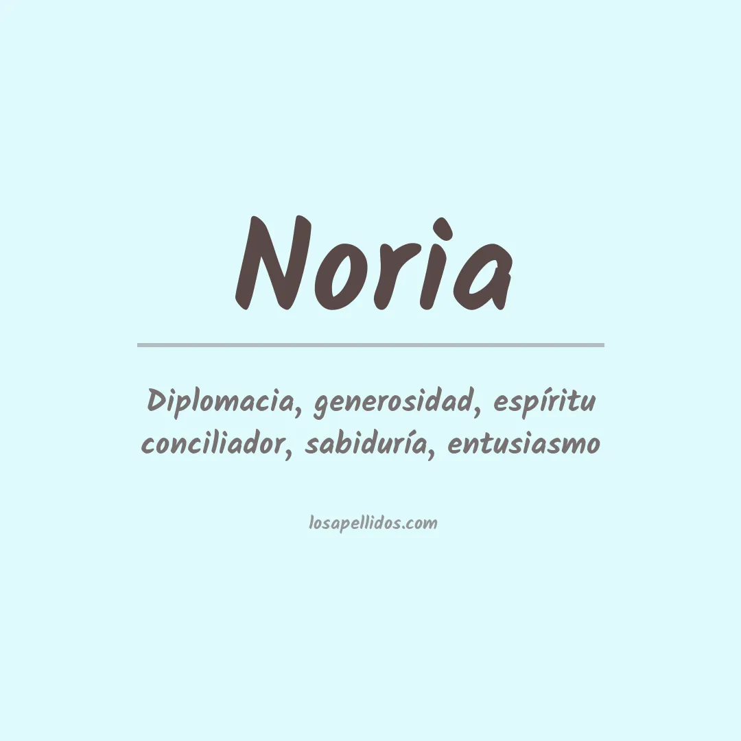 Apellido Noria