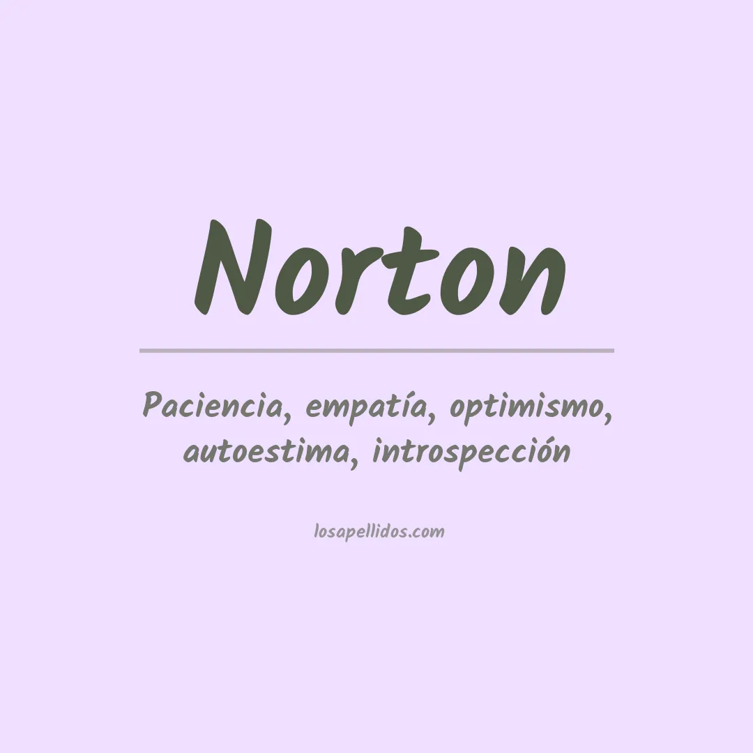Apellido Norton