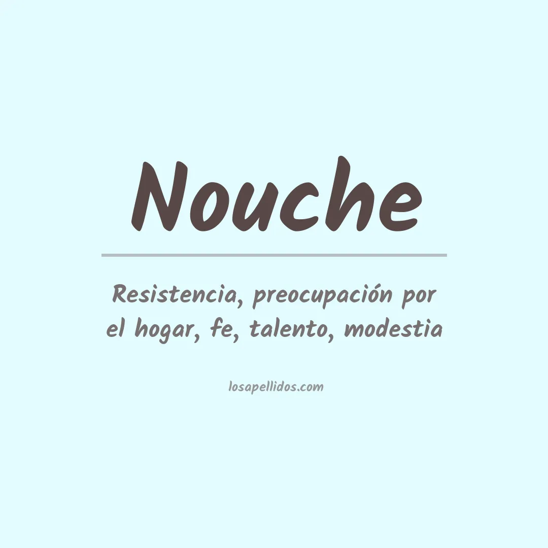Apellido Nouche