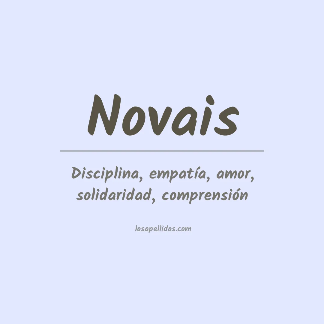 Apellido Novais