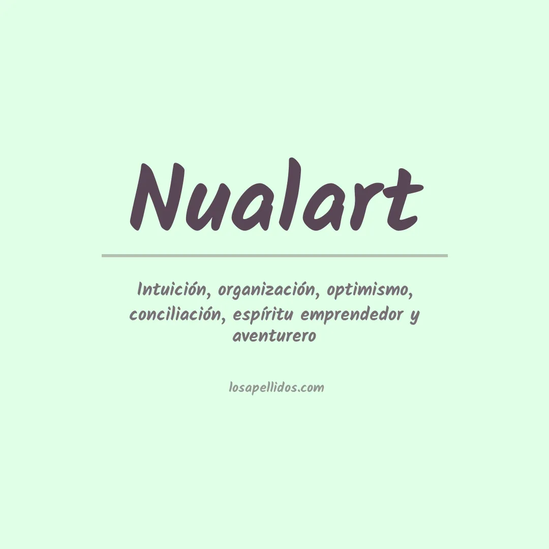 Apellido Nualart