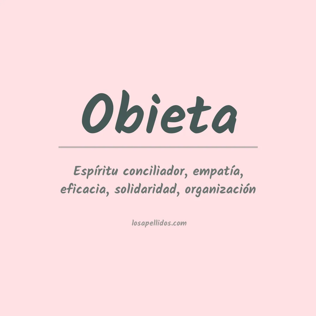 Apellido Obieta
