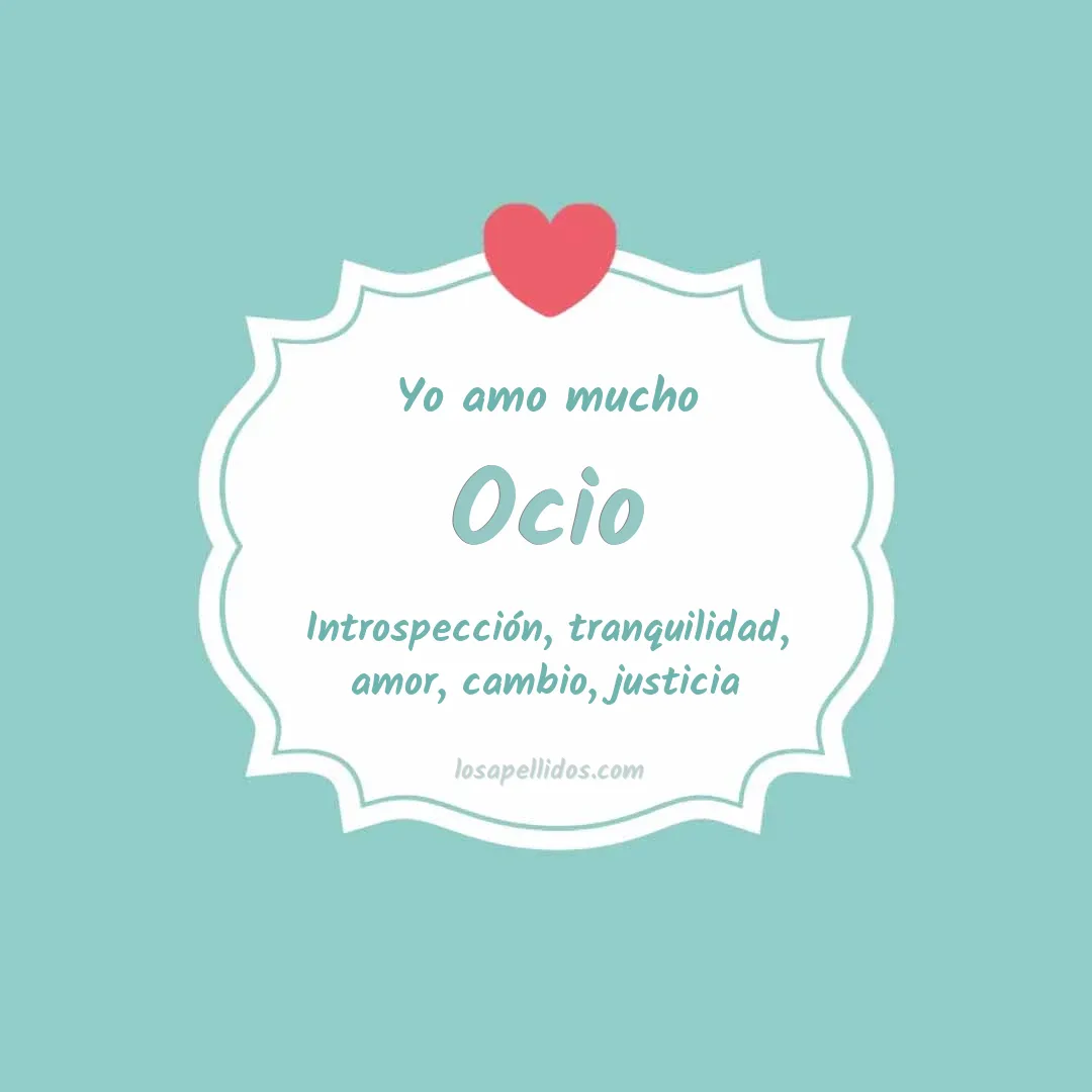 Yo amo mucho Ocio