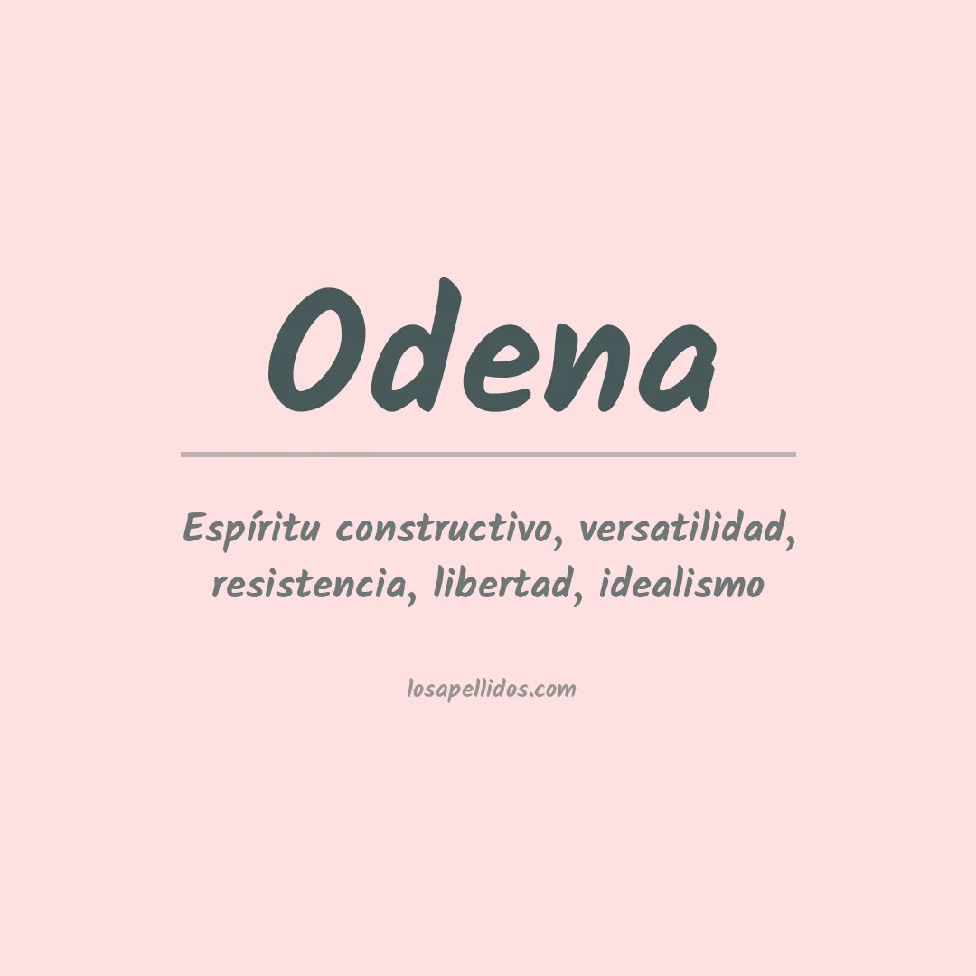 Apellido Odena