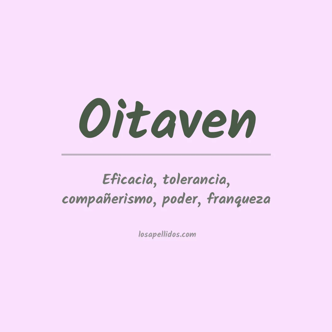 Apellido Oitaven