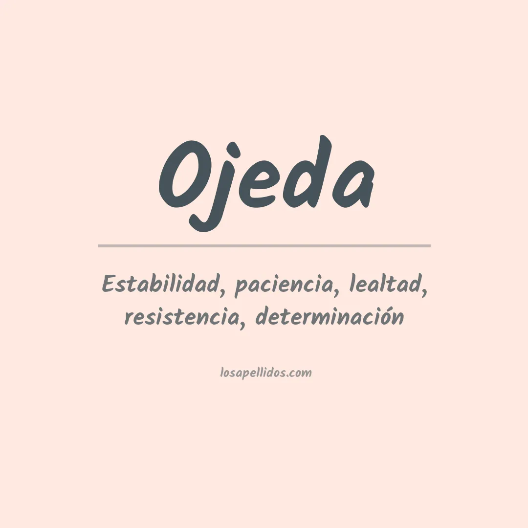 Apellido Ojeda