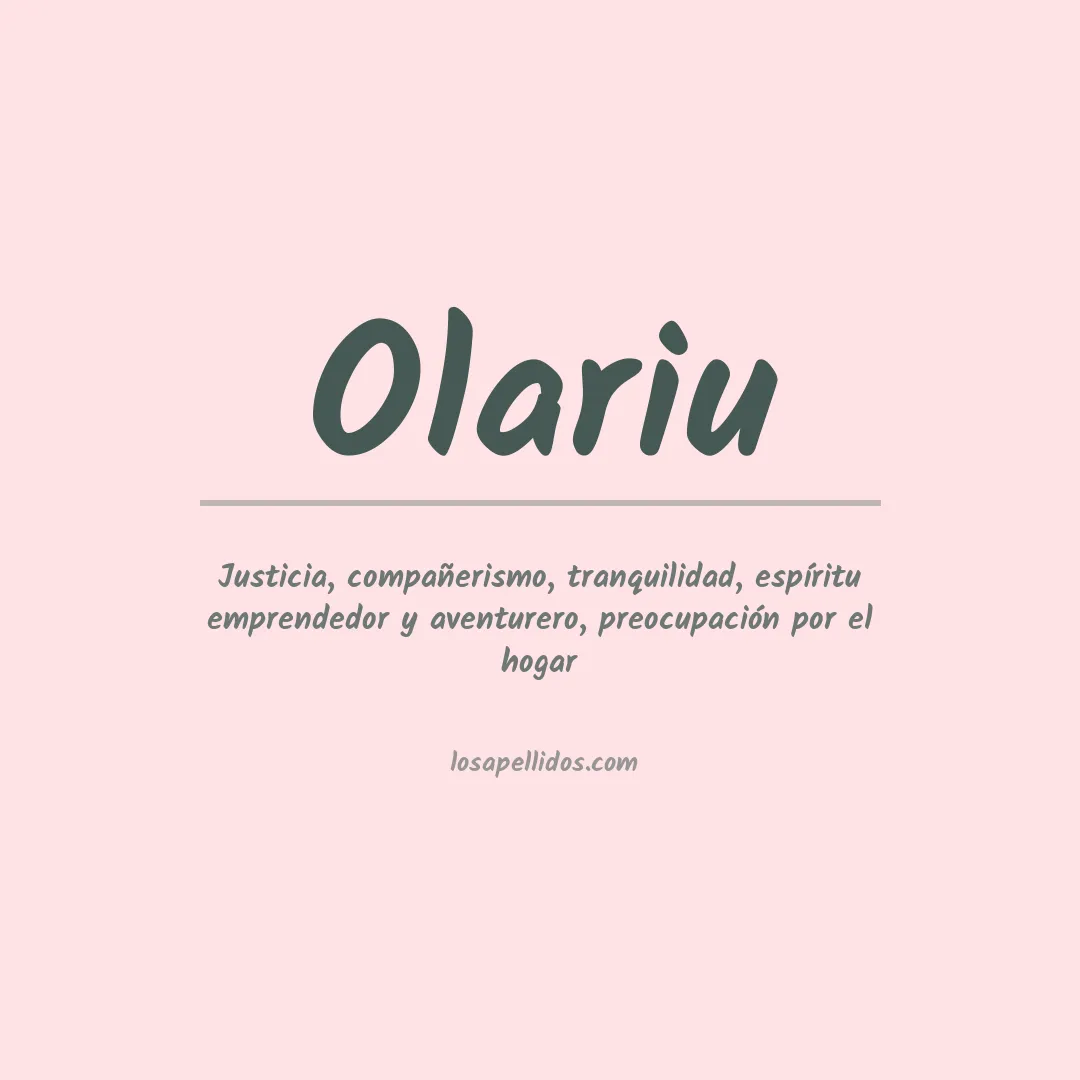 Apellido Olariu