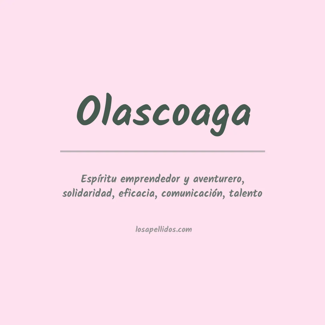 Apellido Olascoaga