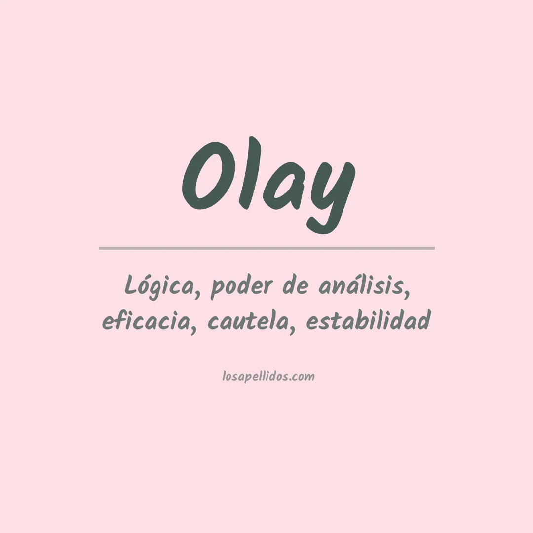 Apellido Olay