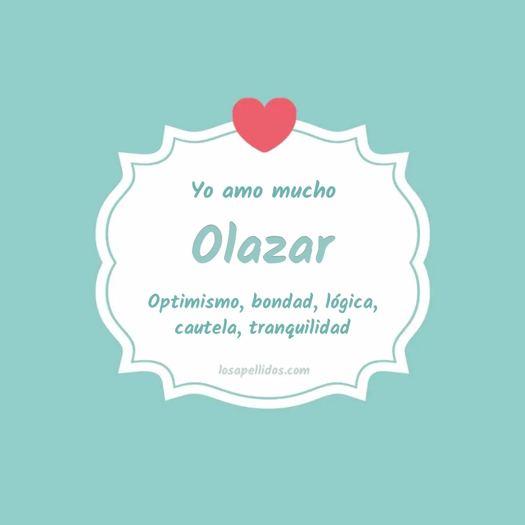 Yo amo mucho Olazar