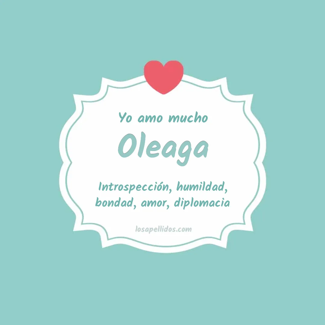 Yo amo mucho Oleaga