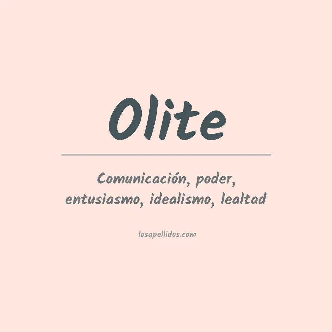 Apellido Olite