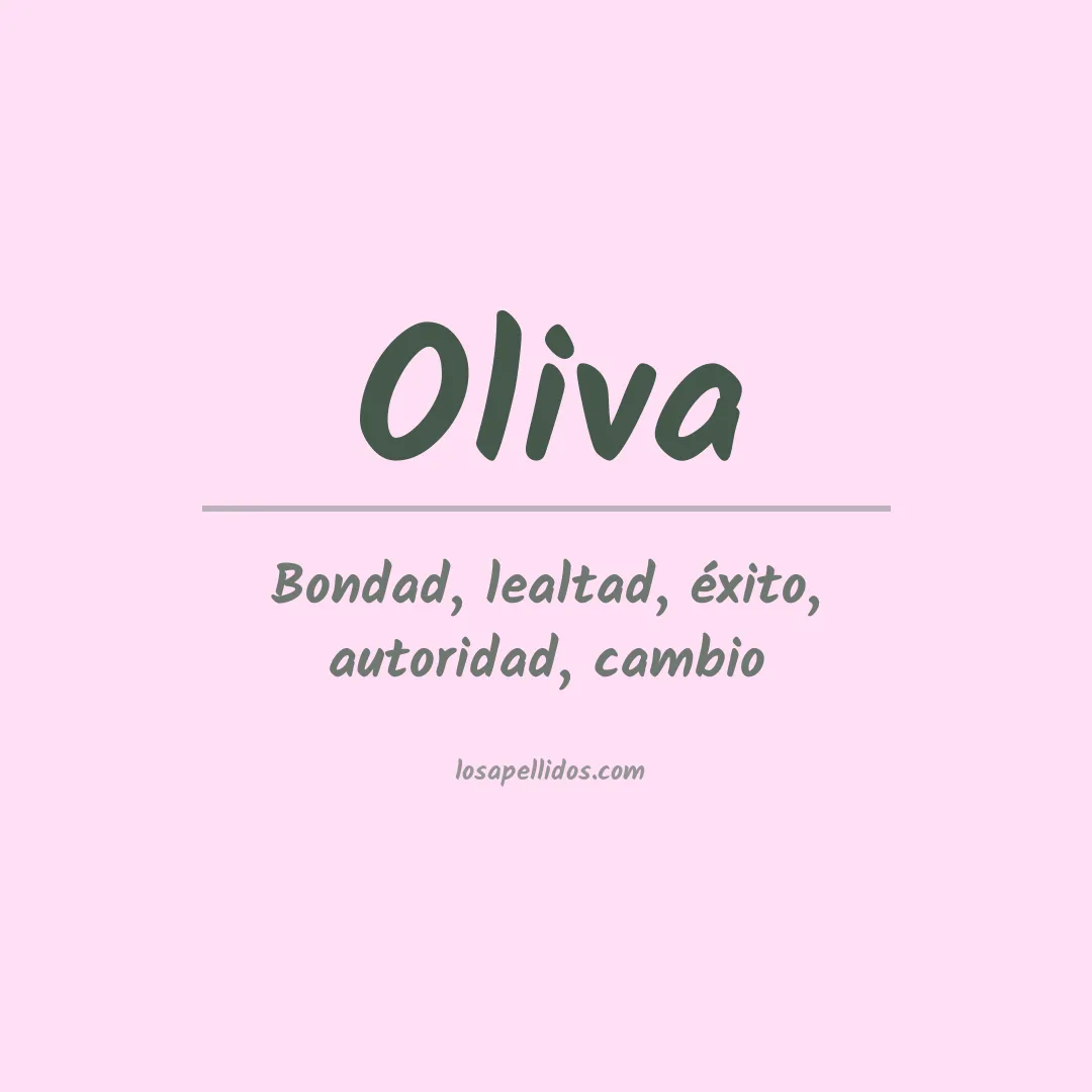 Apellido Oliva