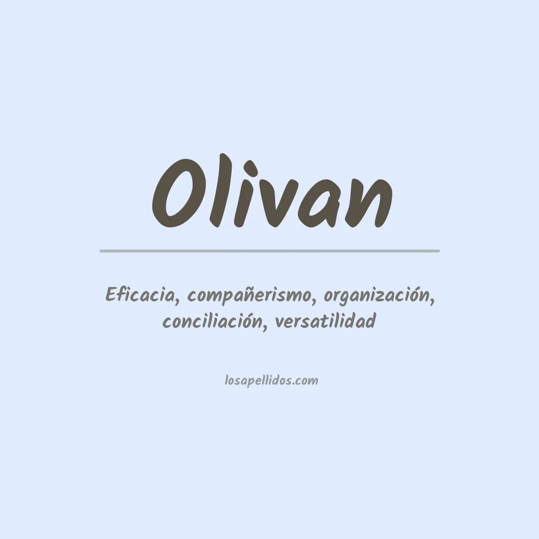 Apellido Oliván