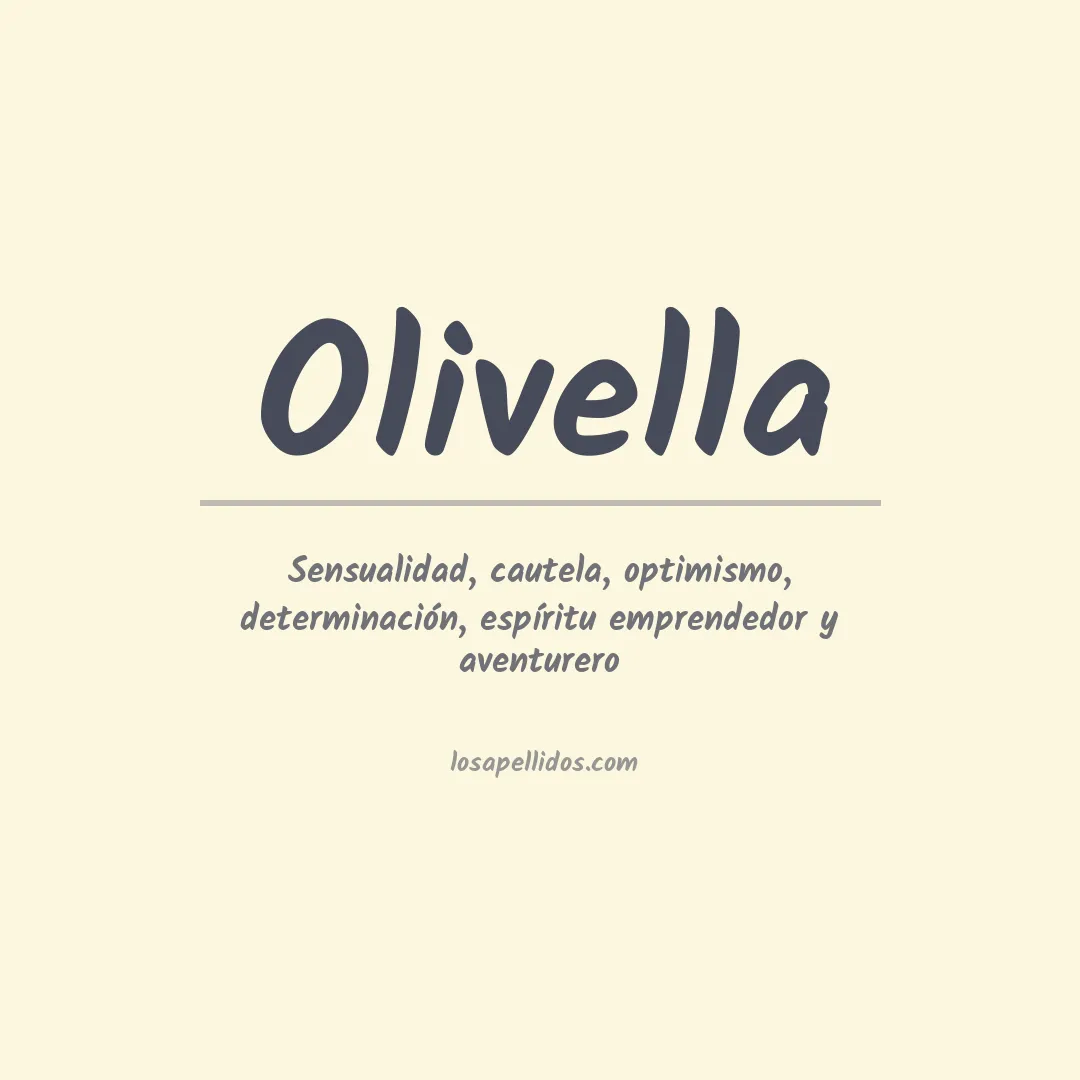 Apellido Olivella