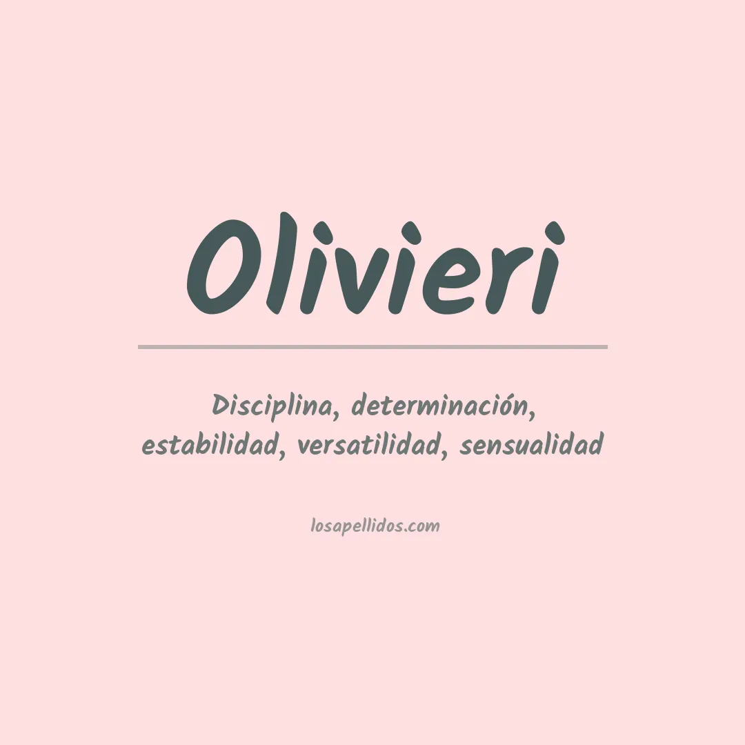 Apellido Olivieri