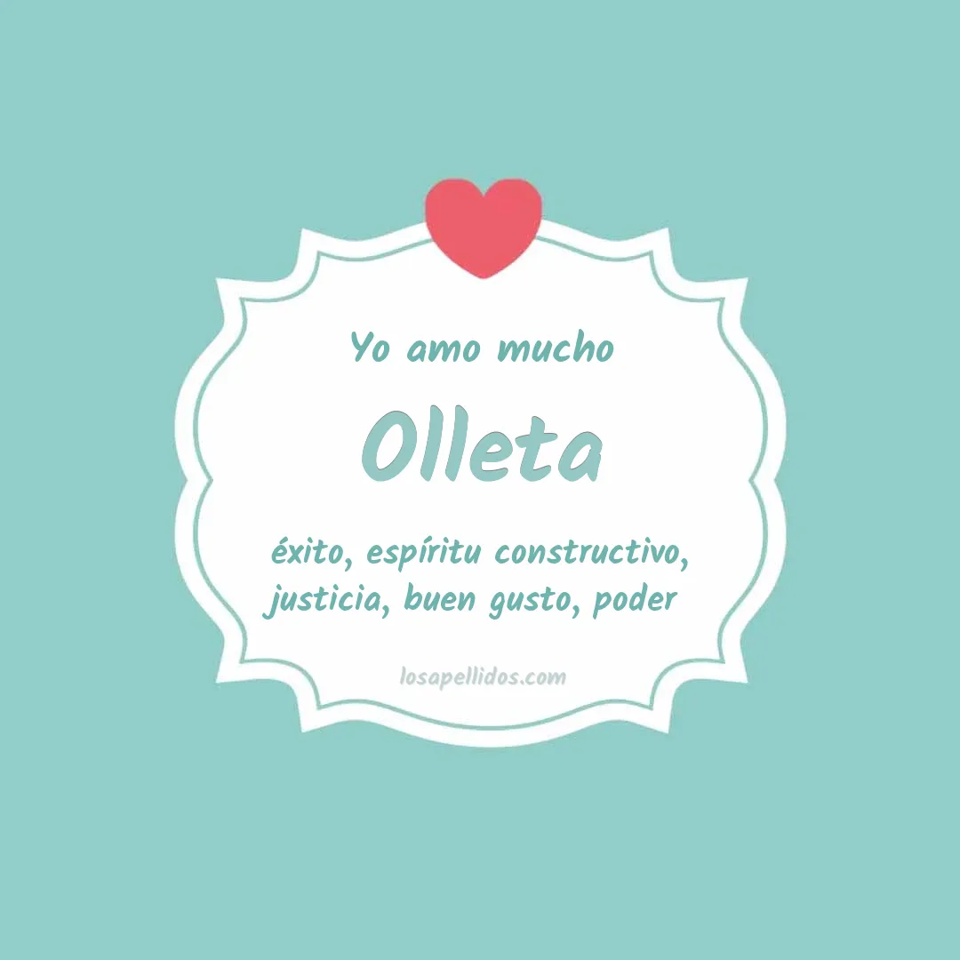 Yo amo mucho Olleta