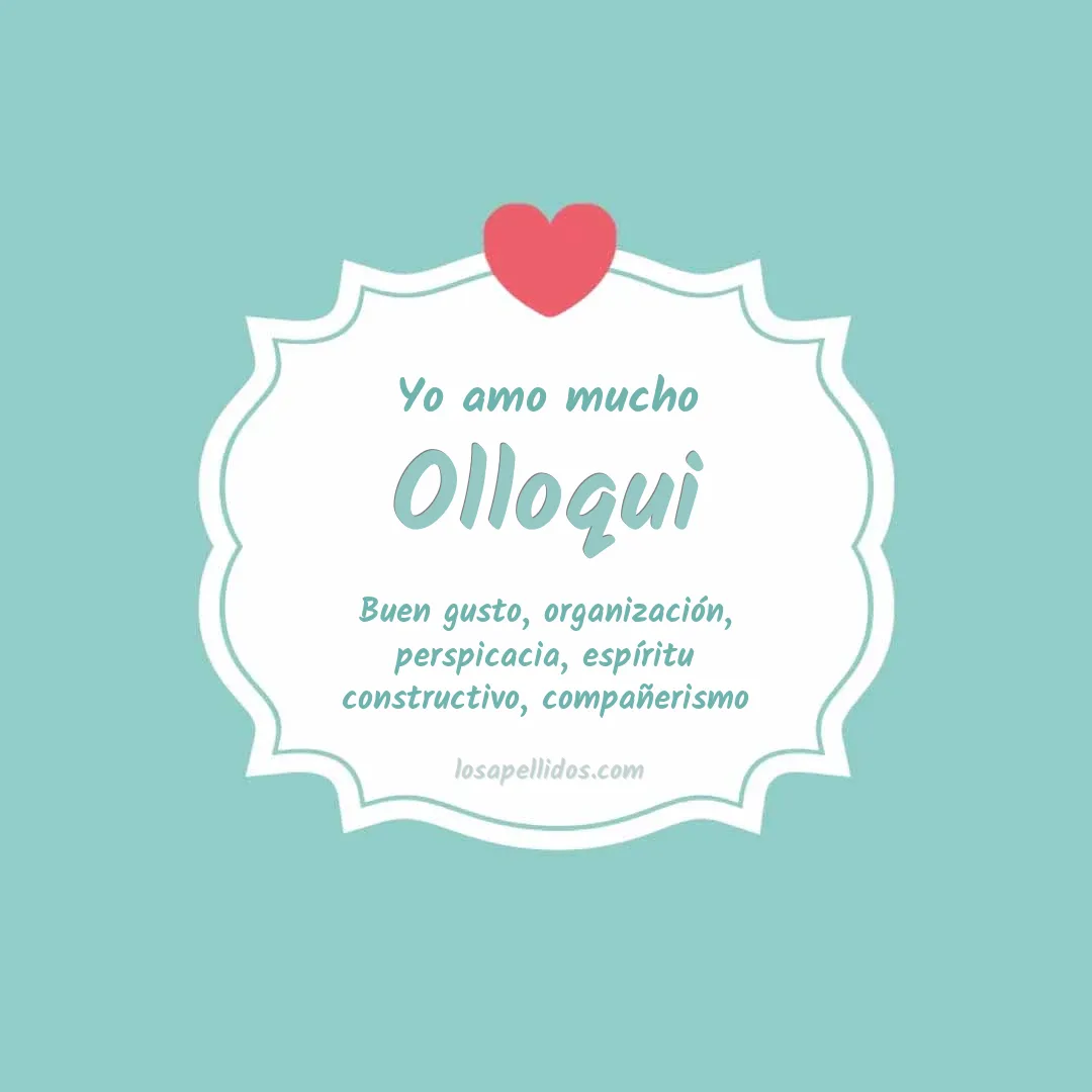 Yo amo mucho Olloqui