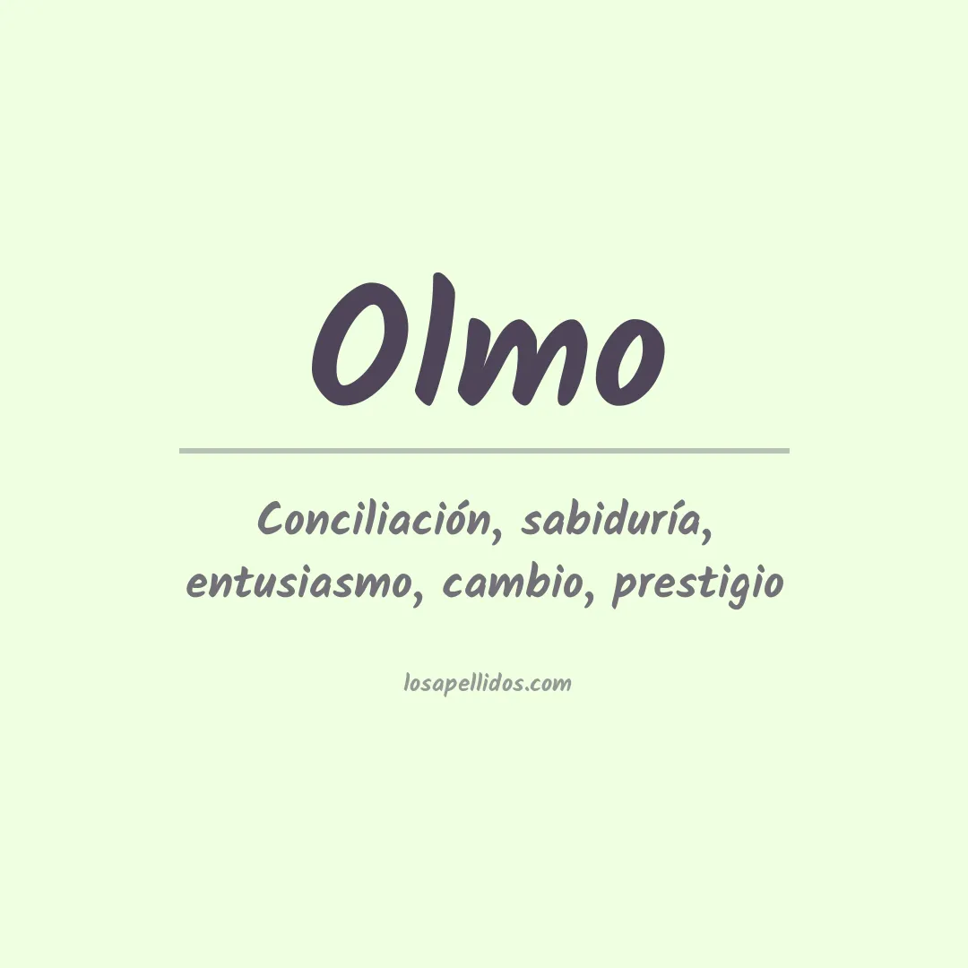 Apellido Olmo