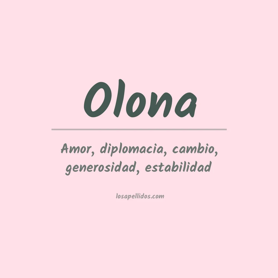 Apellido Olona