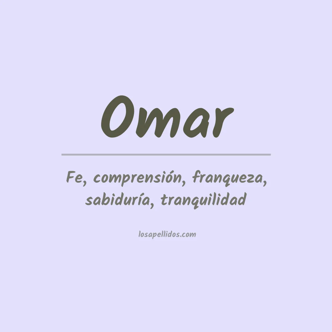Apellido Omar