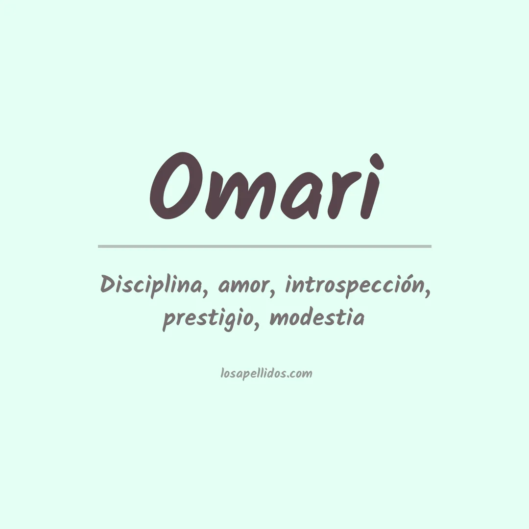 Apellido Omari