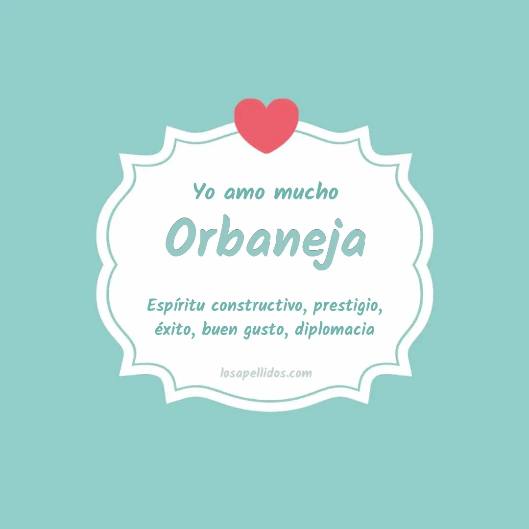 Yo amo mucho Orbaneja