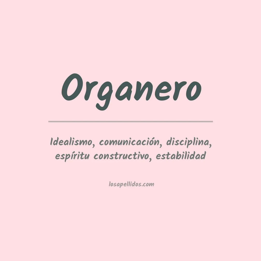 Apellido Organero