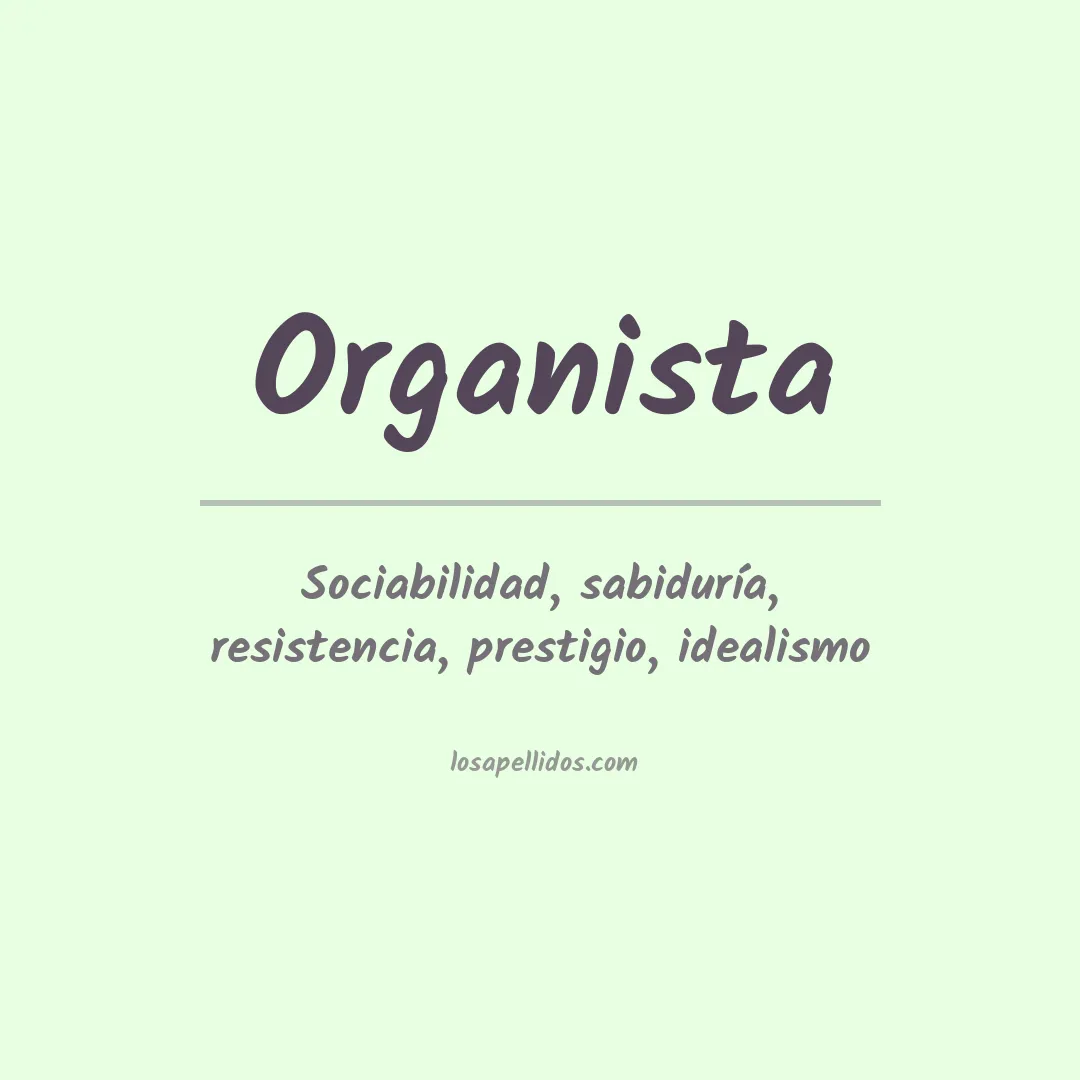 Apellido Organista