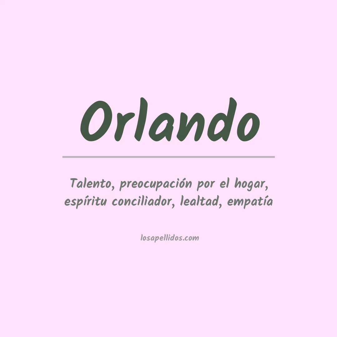 Apellido Orlando